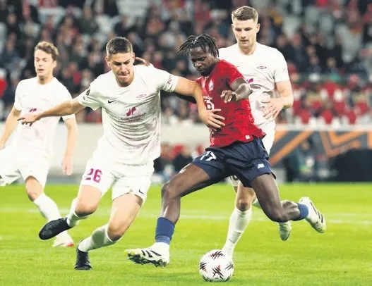 Lille Brann’ı 2 golle yıktı