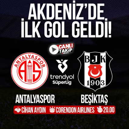 Antalyaspor - Beşiktaş | CANLI