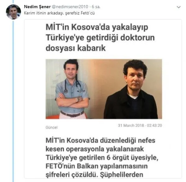Şener firari FETÖ'cüleri sosyal medyadan bombaladı-2