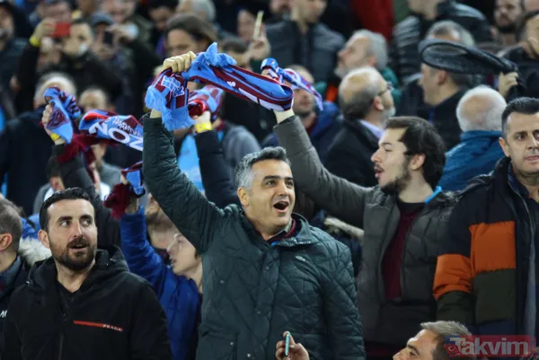 Trabzonspor Galatasaray karşılaşması nefes kesti! İşte maçtan kareler... - 14