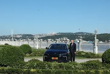 Başkan Erdoğan'dan Togg'un yeni gözdesi T10F'yi test sürüşü