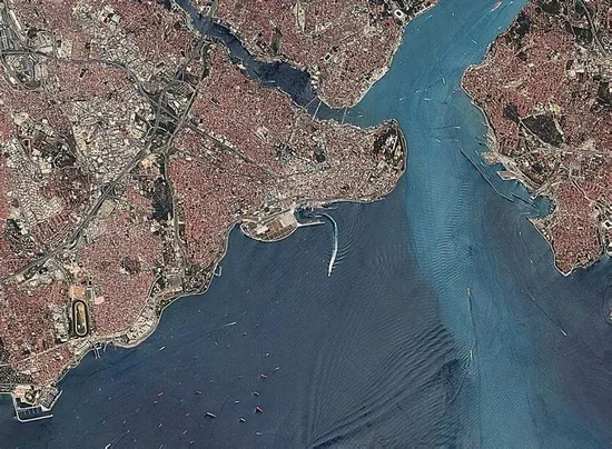 Yerli uydu RASAT İstanbul'u görüntüledi-1