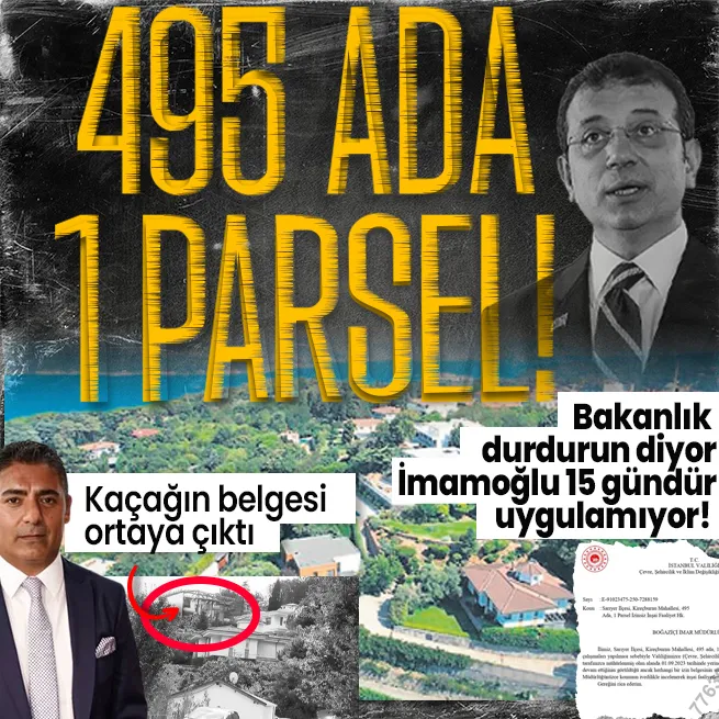 Hukuksuz Halk TV patronun kaçak villasıyla ilgili yeni detaylar ortaya çıktı: Bakanlık yazı göndermiş