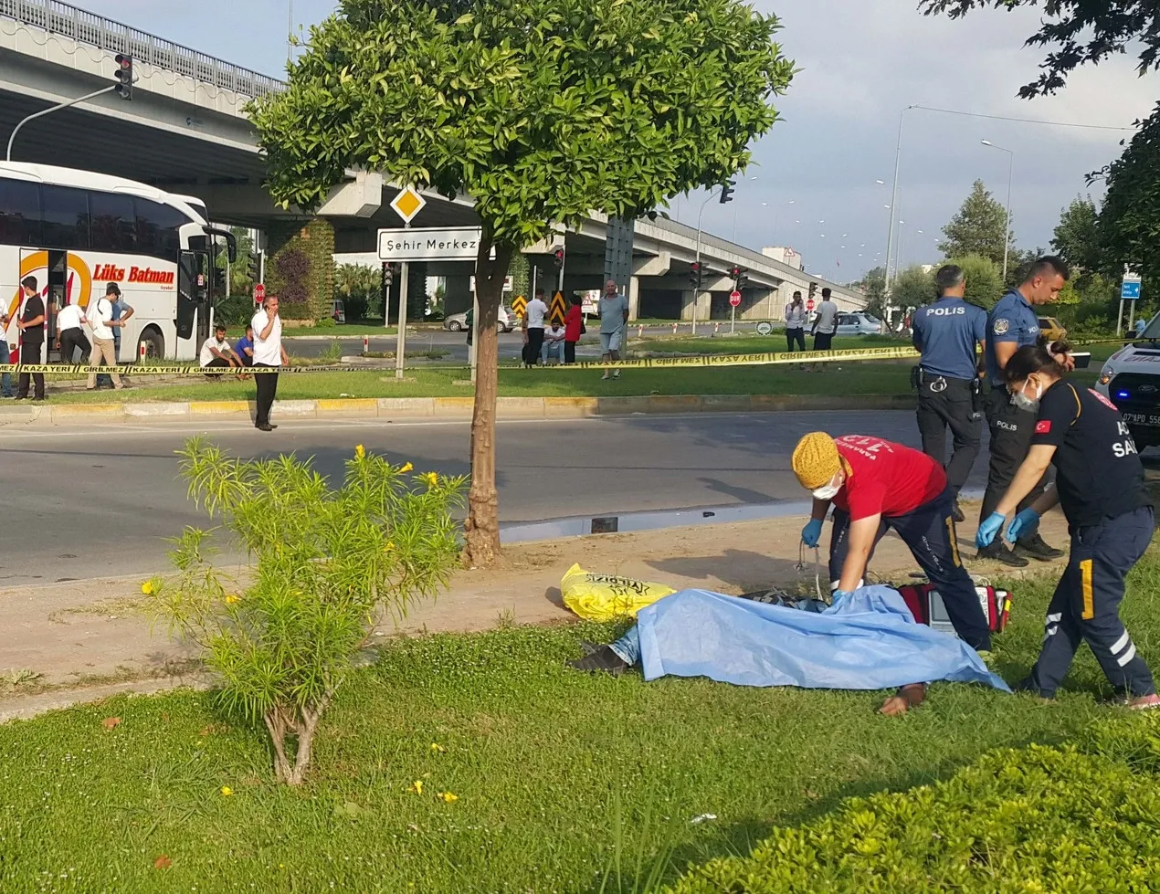 Otobüsten indikten saniyeler sonra öldürüldü