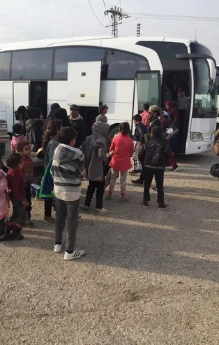 MSB: 593 Suriyeli Tel Abyad’daki evlerine dönüş yaptı