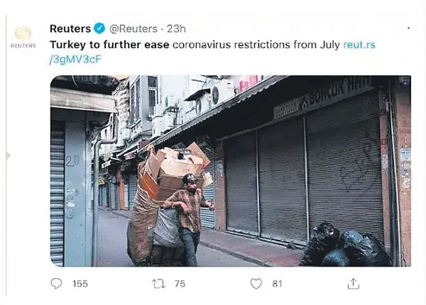 Türkiye düşmanı Reuters, yine düğmeye bastı! Ülkelerin normalleşme haberini verirken çifte standart uyguladı-1