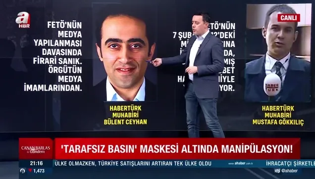 Sabah Gazetesi Haber Müdürü Nazif Karaman deşifre etti: İşte Habertürk'ün FETÖ'den yargılanan isimleri