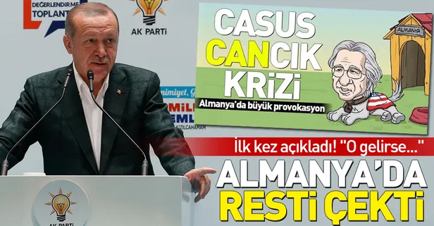 Son dakika: Başkan Erdoğan'dan Almanya'ya 'Can Dündar' resti