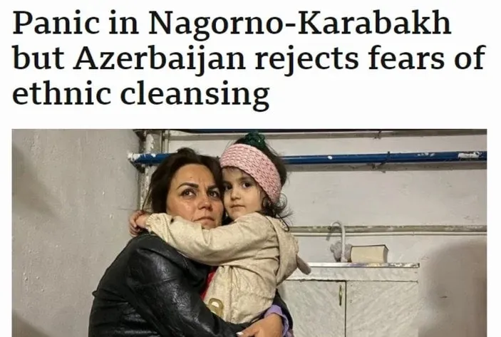 BBC’den Karabağ’da etnik temizlik iftirası!
