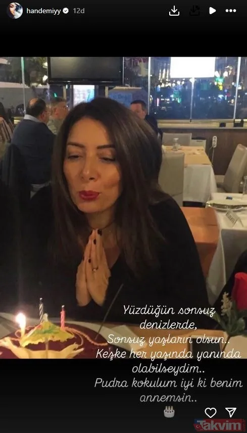 Hande Erçel’in anne özlemi yürek sızlattı! Doğum gününde paylaştı: Sonsuz yaşların olsun... - 5