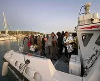 Ege denizinde 103 göçmen yakalandı 7 göçmen kurtarıldı