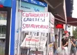 Skandal yazı sonrası Batman'da Cumhuriyet'e boykot! Standlara bu yazıları astılar