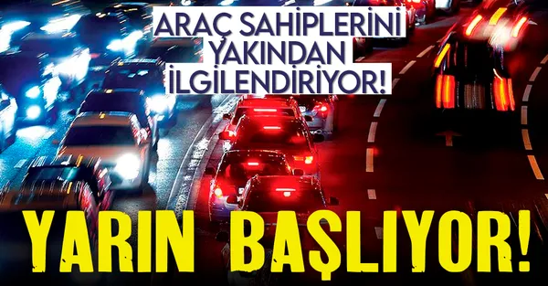 Milyonlarca araç sahibini ilgilendiriyor! Yarın başlıyor! Zorunlu kış lastiği...-1