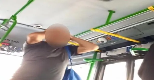 Kartal'da İETT otobüsünde taciz iddiası! Önce kendisini tokatladı sonra şoföre saldırdı