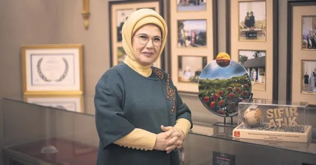 Başkan Erdoğan’ın eşi Emine Erdoğan’ın Sıfır Atık Projesi dünyaya örnek oldu