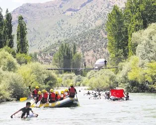 Habur’da rafting Kato’da paraşüt