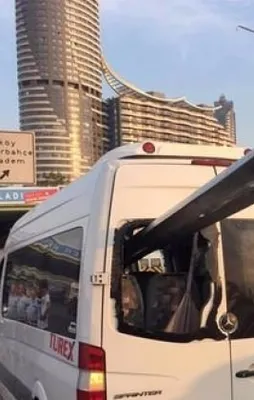 İstanbul'da akılalmaz kaza