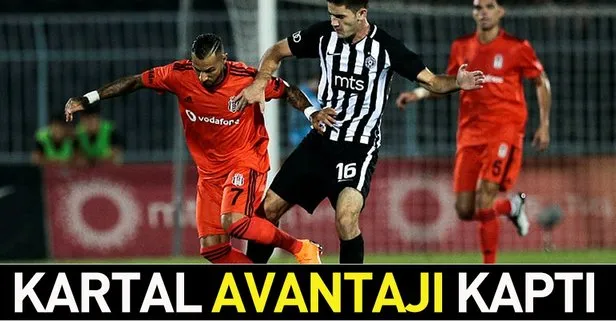 Kartal avantajı kaptı! MS: Partizan 1-1 Beşiktaş