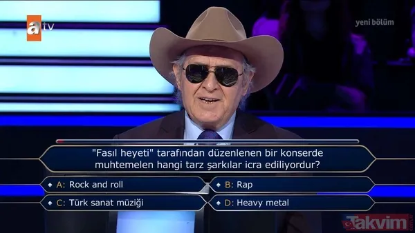 Kim Milyoner Olmak İster'de Fenerbahçe sorusu! Tuttuğu takımın rengini bilemedi veda etti! Kenan İmirzalıoğlu: 'Galatasaray mı sandın?' - 47