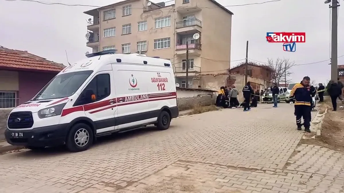 Kırıkkale'de husumet cinayeti yaşandı!