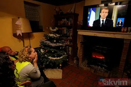 Fransa o ana kilitlendi! Macron: Ekonomik ve sosyal OHAL ilan edeceğim