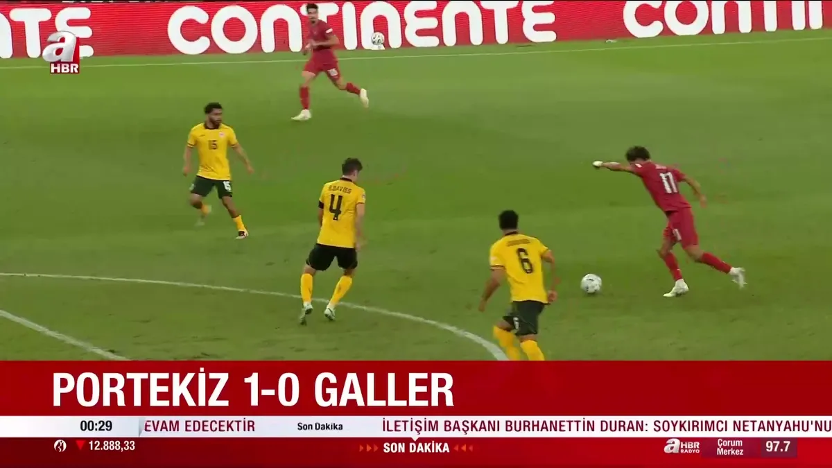 Portekiz 1-0 Galler | MAÇ ÖZETİ
