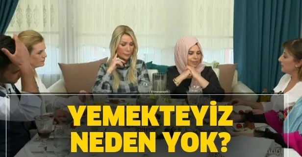 Yemekteyiz bugün neden yok?