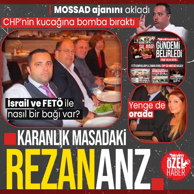 Ayağı CIAsal olan masasının avukatı Rezan Epözdemir! MOSSAD ajanını aklayıp topu CHPye attı | İsrail ve FETÖ ile nasıl bir bağı var?