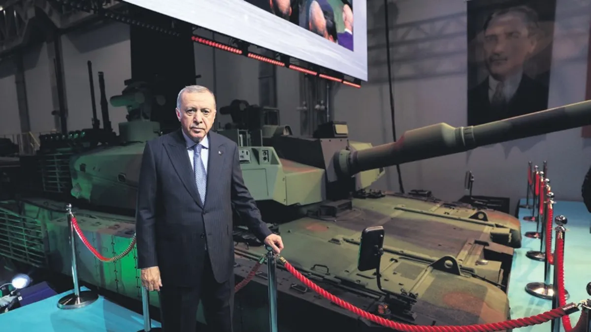 Altay Tankı envantere girdi