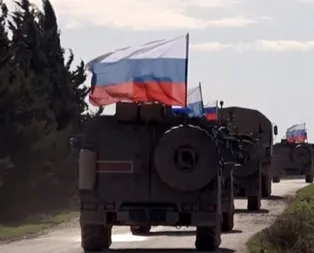 Rusya, Suriyenin kuzeyinde ilk devriyesini yaptı