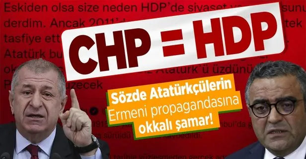 Ümit Özdağ’dan Sezgin Tanrıkulu’na sert tepki!