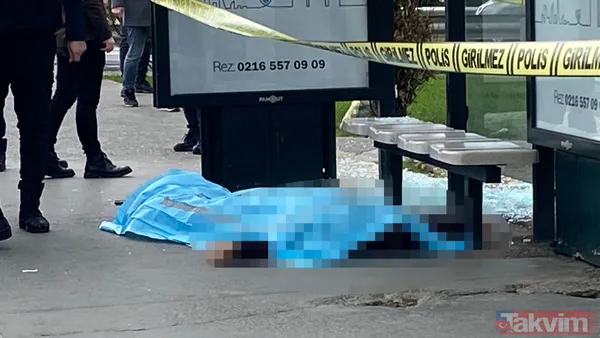 İstanbul'da dehşete düşüren olay! Çağlayan'da otobüs durağında sevgilisiyle tartışan adam intihar etti - 8