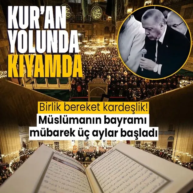 Mübarek üç aylar başladı!