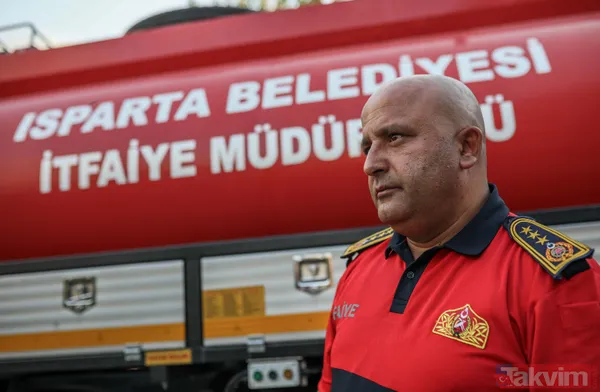 Yeni evli itfaiye eri Ahmet Davşan yangın haberini alınca balayını iptal edip Antalya Manavgat'a geldi - 13