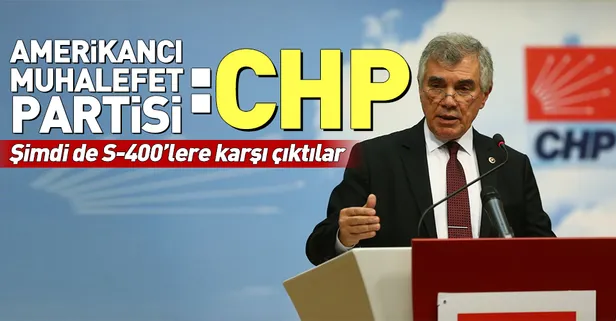 CHP'li Ünal Çeviköz S-400'lere karşı çıktı