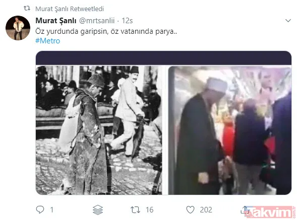 29 Ekim'de metroda yaşanan utanç görüntüsüne tepki yağıyor! Kim olduğu ortaya çıktı - 29