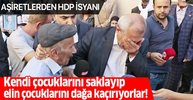 HDP önündeki eyleme aşiretlerden de destek geldi!
