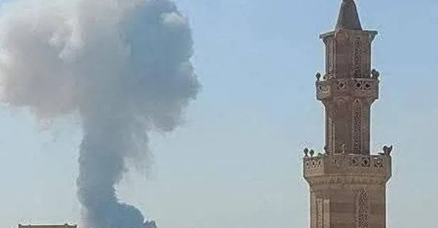 Kahire'de büyük patlama! Dünya liderleri Mısır'da toplandı Kahire'de patlama meydana geldi