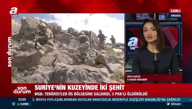 Zeytin Dalı Harekât bölgesinde 2 askerimiz şehit oldu