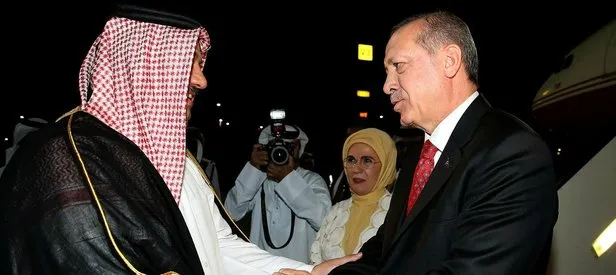 Cumhurbaşkanı Erdoğan Katar’da