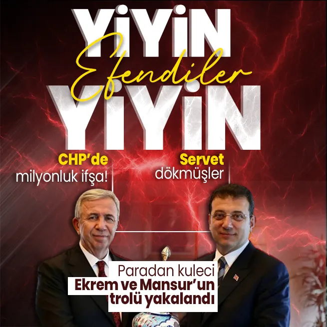 Ekrem İmamoğlu ve Mansur Yavaşın trolü yakalandı! CHPnin yüzlerce sayfalık ağı deşifre oldu! Servet dökmüşler