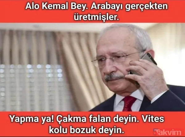 Yerli otomobille ilgili caps'ler sosyal medyayı salladı - 11