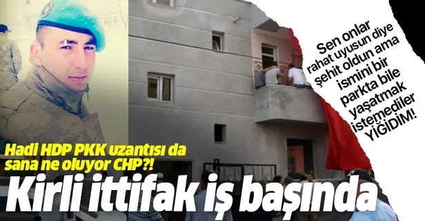 Mersin’de skandal olay! Şehidin isminin parka verilmesi CHP’li ve HDP’li meclis üyelerince reddedildi