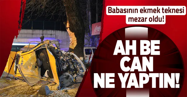 Son dakika: İstanbul Küçükçekmece'de korkunç kaza! Babasının ekmek teknesi mezar oldu