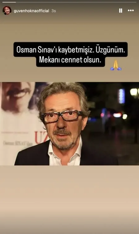 Sanat camiası yasta! Osman Sınav’a veda paylaşımları peş peşe geldi! Burak Özçivit, Oktay Kaynarca, Pınar Altuğ, Hülya Koçyiğit... - 12