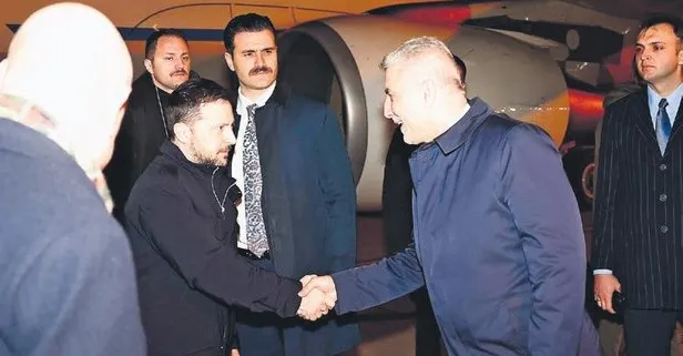 Zelenski Ankara’ya geldi