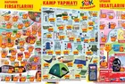 4-9 Temmuz 2024 aktüel kataloğu! ŞOK'ta kamp indirimi başladı! Tabure, mangal, masa, terlik, piknik termosu, mug...