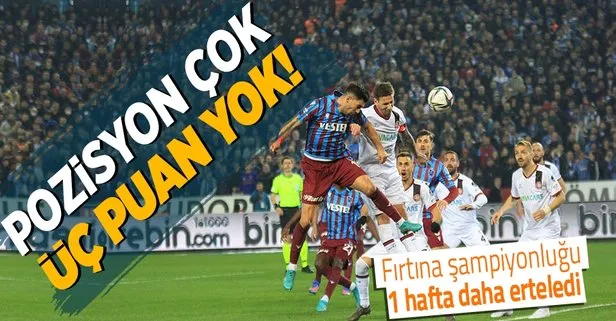 Trabzonspor – Fatih Karagümrük 1-1