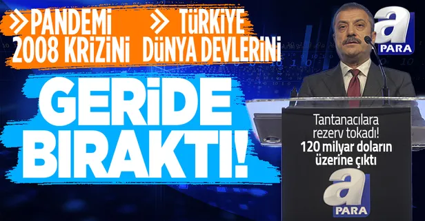 Finansın geleceği A Para'da masaya yatırıldı: Merkez Bankası Başkanı Kavcıoğlu: Salgın 2008'i geride bıraktı