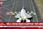 Türkiye’nin gururu KAAN piste çıktı! Taksi testi kamerada